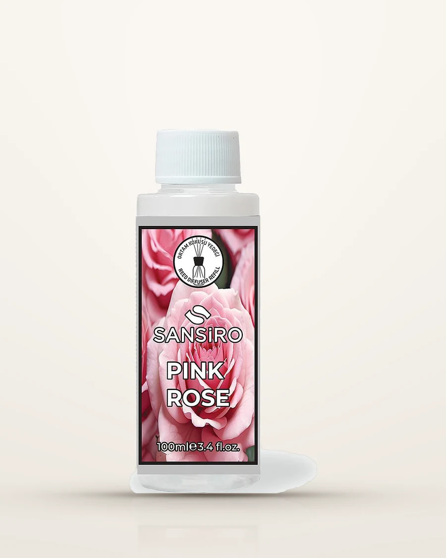 Pink Rose Reed Diffuser Yedek Ürün 100 ml — Sansiro product image