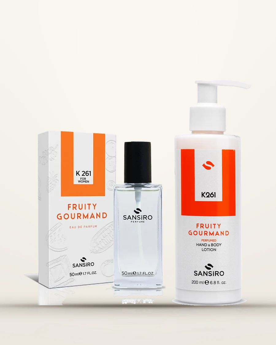K-261 Kadın Parfüm 50ml Edp + K-261 Hand&Body Lotion — Sansiro ürün görseli